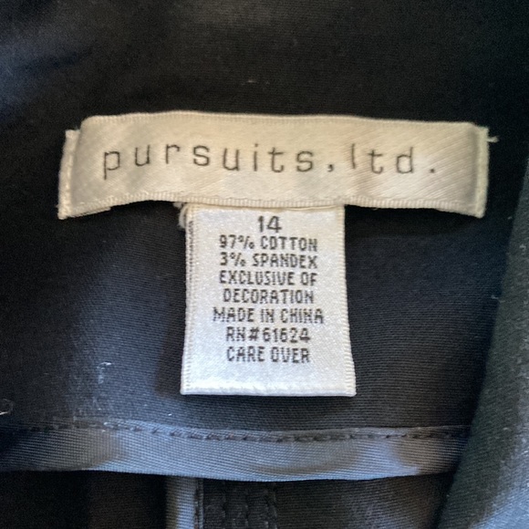 Pursuits ltd. Ladies 2 button collared blazer - Picture 7 of 7